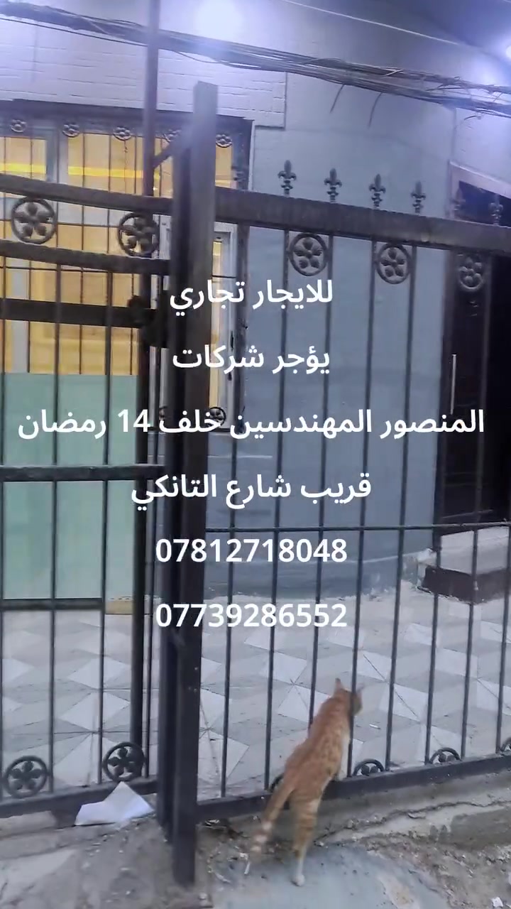 مكتب تجاري • المنصور المهندسين • خلف ١٤ رمضان