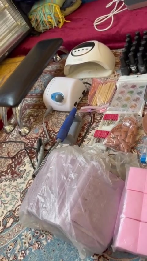 نجف • طقم اكرلك متكامل • ١٥٠+ لون جلش