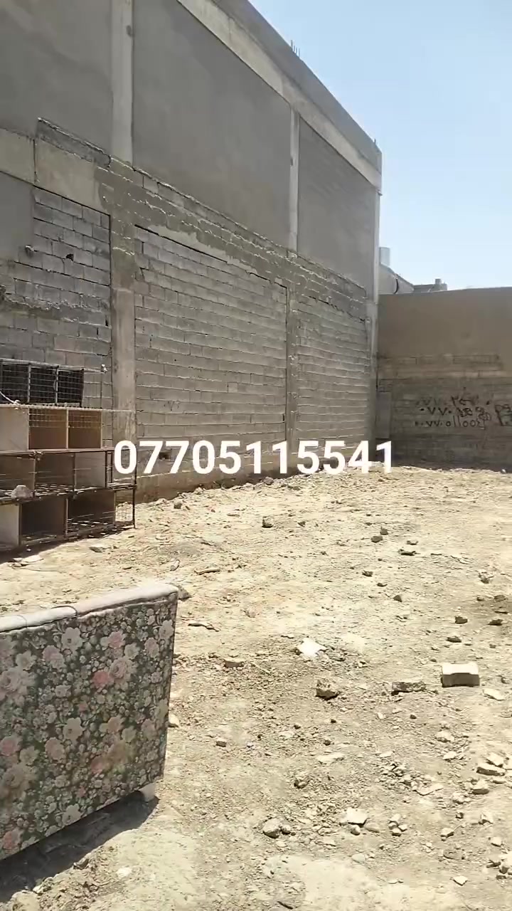 قطعه تحارية للبيع 💥 
مساحة 200➖
الموقع حزيران شارع النخيل 🇮🇶
واجهة 10نزال 20🌓
للمزيد من المعلومات الاتصال بالرقم ☎️ 
***********📞
او مراجعه مكتب جنة الفردوس2 🏫
