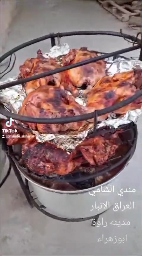 سلام عليكم ورحمة الله وبركاته
عدنا للعمل والحمدلله 
مندي الشامي 
للحجز قبل الساعه العاشرة صباح وجبه الغداء 
مندي دجاج مجمد وزن كيلو ونص مع كيلو تمن ١٥ الف
مندي دجاج ذبح وزن كيلو ونص مع كيلو تمن ٢٠الف 
واذا المواد من عندك نأخذ على كل دجاجه مع كيلو تمن ٥  الف
وبل نسبه للحم جيب الحم الي يعجبك ونشتغلك مندي لحم وتدلل
ابوزهراء 
***********
