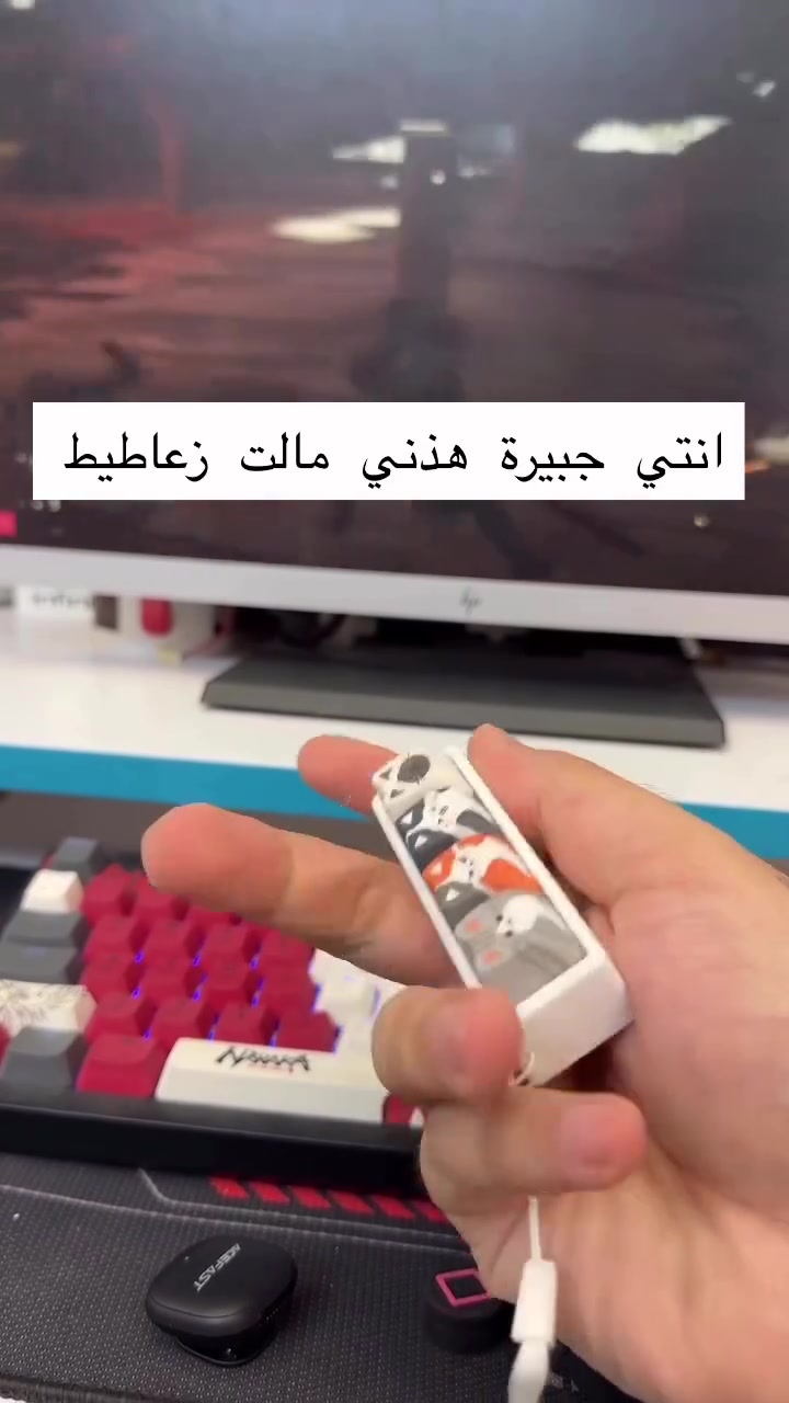 كيبورد ميكانيكي • RGB شفاف • النجف