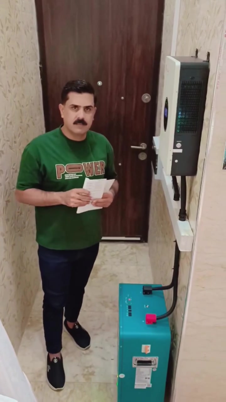 من خلال شركه الطاقه الشمسيه النظيفة   تم تنصيب 
منظومه طاقه شمسيه 👈بدون ألواح في 
محافظة بغداد/شارع فلسطين 

🔷(8) أمبير على مدار 24 ساعه 
👈مواصفات المنظومه 

🔷 انفيرتر #فلستي  حجم 4 كيلوواط 18 أمبير ضمان 2سنه
🔷بطاريه #dragon حجم8 كيلو واط ضمان 5سنوات 
🔷كومباينر AC

☀️ تعبت من انقطاع الكهرباء؟ الحل هنا!
⚡ حول بيتك إلى طاقة شمسية اليوم!
🔋 وداعاً للمولدات والكهرباء الضعيفة!
☀️ طاقة مجانية من الشمس لمنزلك!
⚡ منظومة طاقة شمسية تعمل بكفاءة عالية!
🔋 أفضل حل للكهرباء في العراق 
يوجد لدينا نظام التقسيط المريح على ماستر كارد الرافدين وبدون مقدمه لمده 18 شهر
للاستفسار الاتصال على الرقم مهندس مصطفى 
☎️***********
@إشارة
 #بغداد #ديالى #كربلاء
