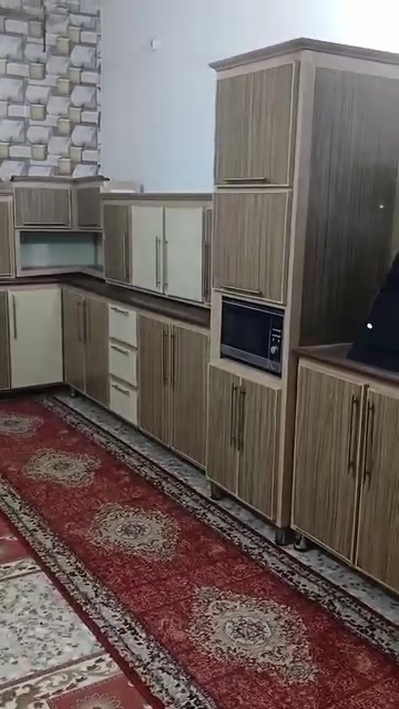 كاونتر مرمر • ٧ قطع • طباخ وفرن