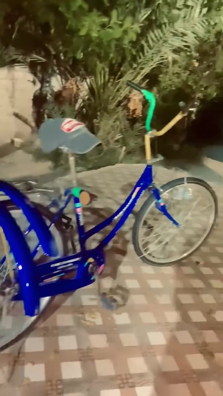 سلام عليكم🙋🏻‍♂️
بايسكل بناتي للبيع 🚲
حجم 2️⃣6️⃣  
مختوم㊙️
نظافته زينه🔝
وجاملغاته وياه❗️
ولايت وياه♻️
بس الركبه مالته طاكه يسوها بخمسه
العنوان❗️ النا🚷صريه 
السعر خاص او موجود عالواتساب✳️
***********
