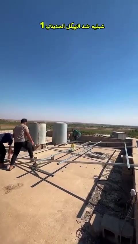 طاقة شمسية • ٢٨ لوح ٦٢٥ واط • بطاريات ليثيوم