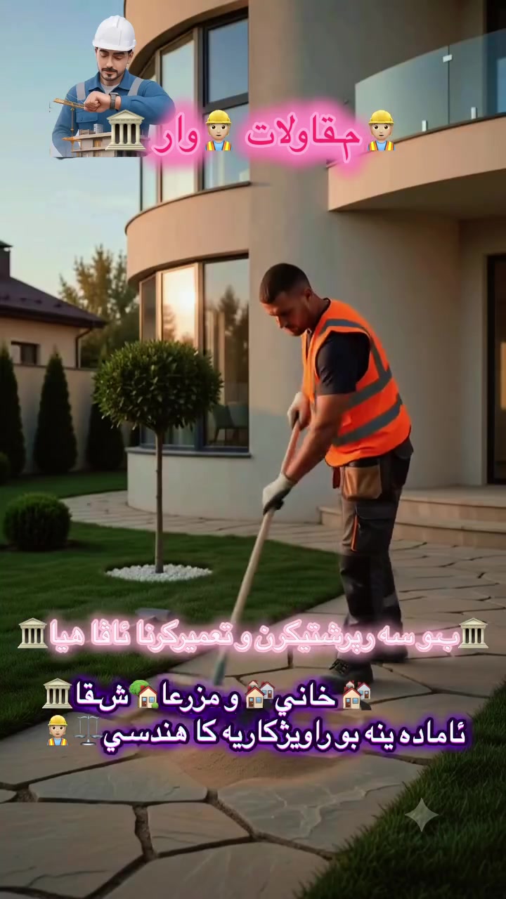 👷🏼مـقاولات 👷🏼وار👷
بـو سه ربرشتيكرن و صيانه كرن⚒️
 🏗️خرابكرن🏗️ئافاكرن 🏗️
🏘️ خاني🏘️ و مزرعا🏡شـقا🏛️عيمارا🏛️

watsap••korek••viber
call:: ￼⁨***********
#duhok  #dohok #kurdstan

