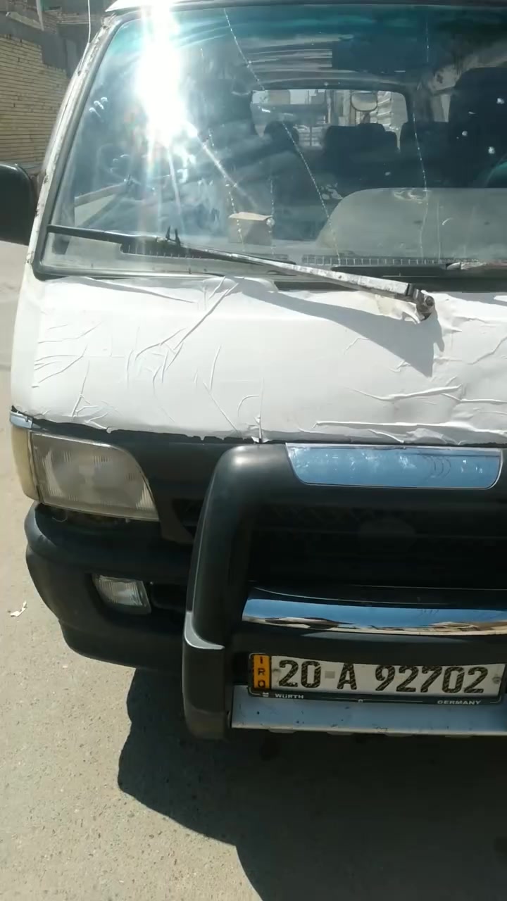 السلام عليكم عندي سياره هايسه للبيع موديل 94 رقم ديالى حمل اجنبي 27 وبيها مجال بغداد الحسينيه  مال الراشديه هذا رقم***********
