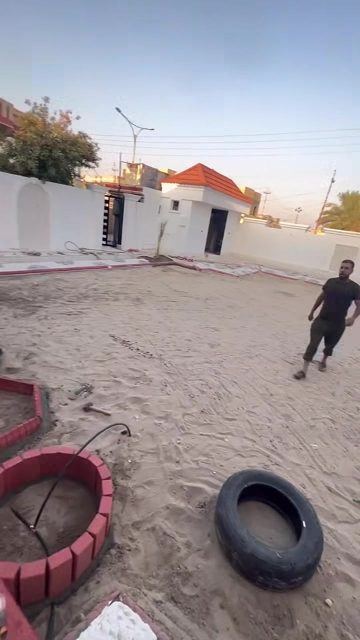 زرع ثيل • زرع أشجار • تنضيف حديقه