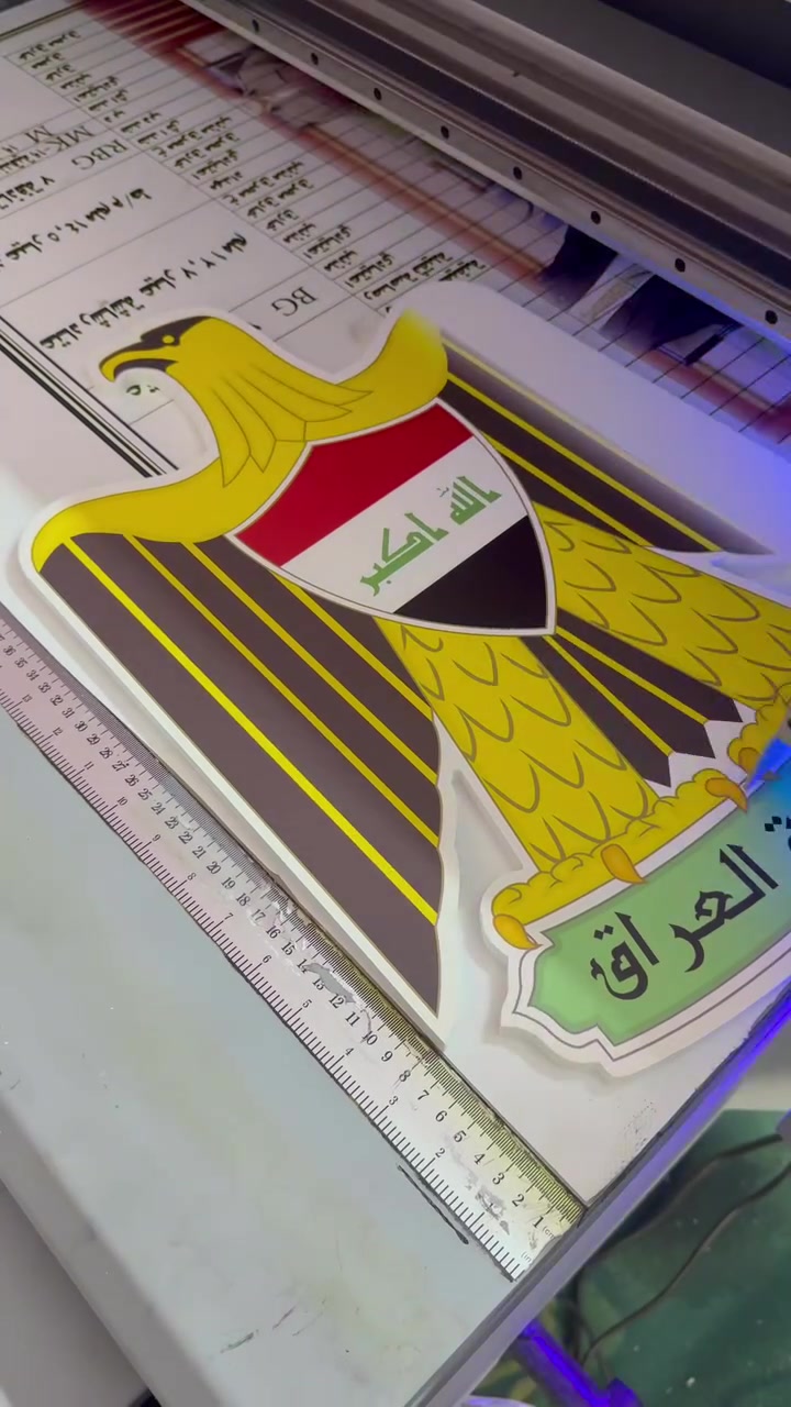 طابعة يوفي • ٦٠×٩٠ • ٣ هيدات