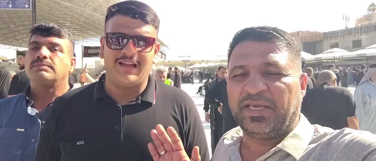 الحمد لله رب العالمين
وصول زوار حملة العميدي الى سامراء وسيد محمد والأمام الكاظم عليه السلام  
مستمرين سفرات داخل العراق وخارج العراق مع سيد زياد العميدي 
***********
***********
