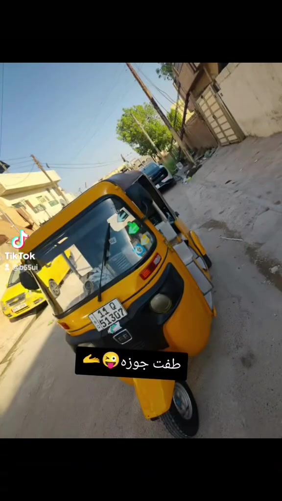 سلام عليكم تكتك البيع موديل 2019 تكتك كامله ايي نقص مابيها وكلشي شغال بيها بيها بس هاي ضربه عليها غرامه 50الف ازيد اني انتفعها سعر 6وربع وبيها مجال الطيبين رحمه الهلكم لحد يكسر بيها متواجد بكل وكت *********** بي وتساب مكاني بغداد البياع حي الري تكتك بسمي تحويل ثاني يوم
