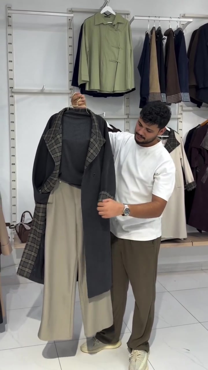 ترانشكوت • جوخ ناعم • مقاسات ٣٨-٤٤