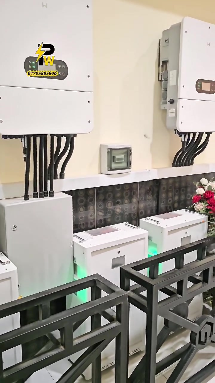 أحد مواقعنا في محافظة بابل ...
منظومة UBS .. 
انفيرتر GOODWE 10KW ... عدد 2
بطاريات BASEBGREEN ..  عدد 4 

القدرة للسيطرة الكهربائية  
***********
