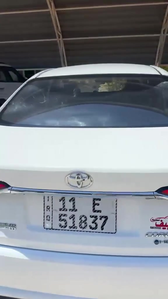 🚗 تويوتا كورولا هايبرد 2025 (الشكل الخليجي) - بحالة الزيرو! 🚗
للبيع سيارة قمة بالنظافة والاستخدام الحشيم، ما تحتاج أي مصاريف جاهزة للاستخدام فوراً:
 الموديل: 2025 (شكل خليجي)
 المحرك: هايبرد (اقتصادي جداً وقوي)
 المسافة المقطوعة: 14 ألف كم فقط
 الرقم والمكفولية: رقم بغداد باسمي، التحويل ثاني يوم مباشر بدون أي تأخير
 الحالة الفنية: سيارة بحالة الزيرو تماماً، تحتوي على طخة بسيطة جداً بباب السايق (على وضعها بدون تعديل أو شخط)
 السعر: 158 ورقة (15,800$) وبيه مجال قليل للطيبين
📍 العنوان: النجف الأشرف
📞 للتواصل والاستفسار: ***********
