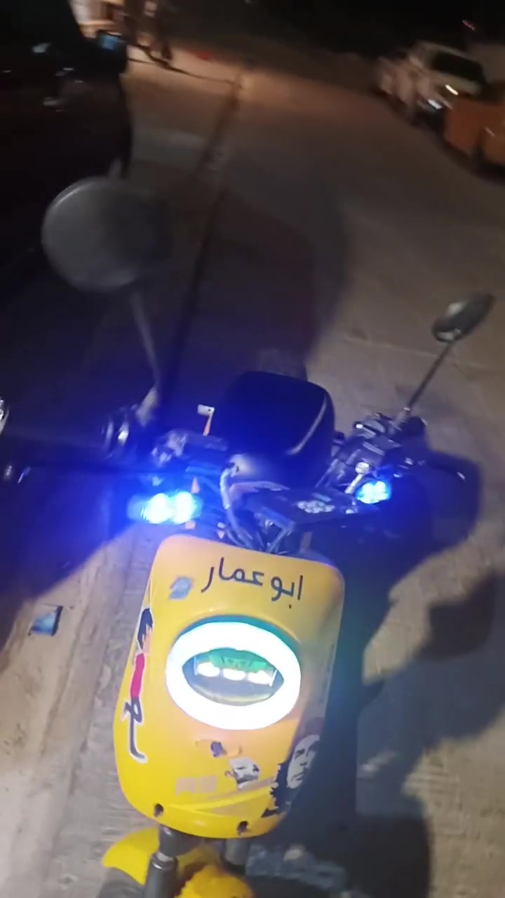 R9
بگ شغال 
لايتات ناصي اصفر عالي ثلجي واطار ملون
بريكات شغاله 
5بطاريات دبل 
موشمه الدراجه
مكاني النجف 
سعر 380 وبيها مجال راسل خاص لو *********** واتساب
