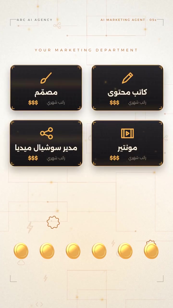 وكيل تسويق • ذكاء اصطناعي • نشر تلقائي