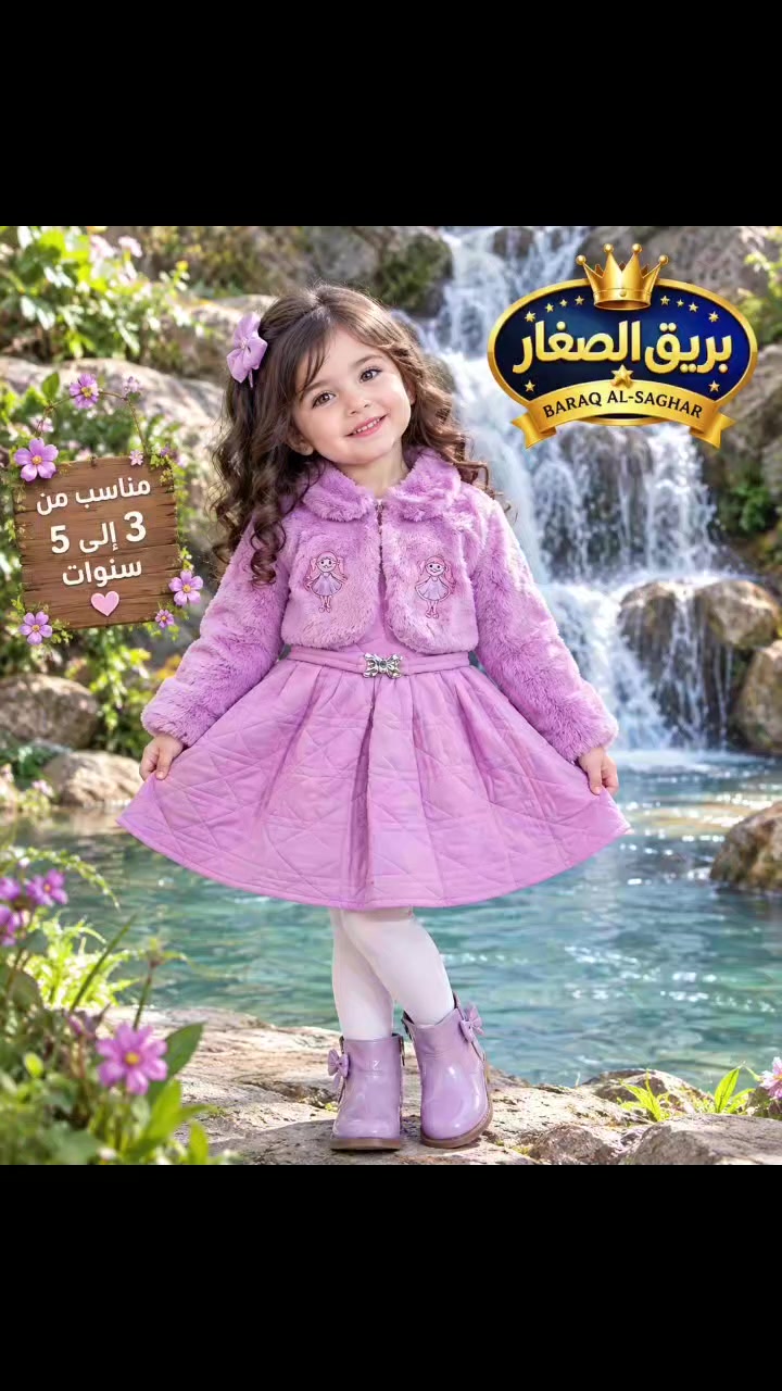 بنات • وردي • شتوي دافئ