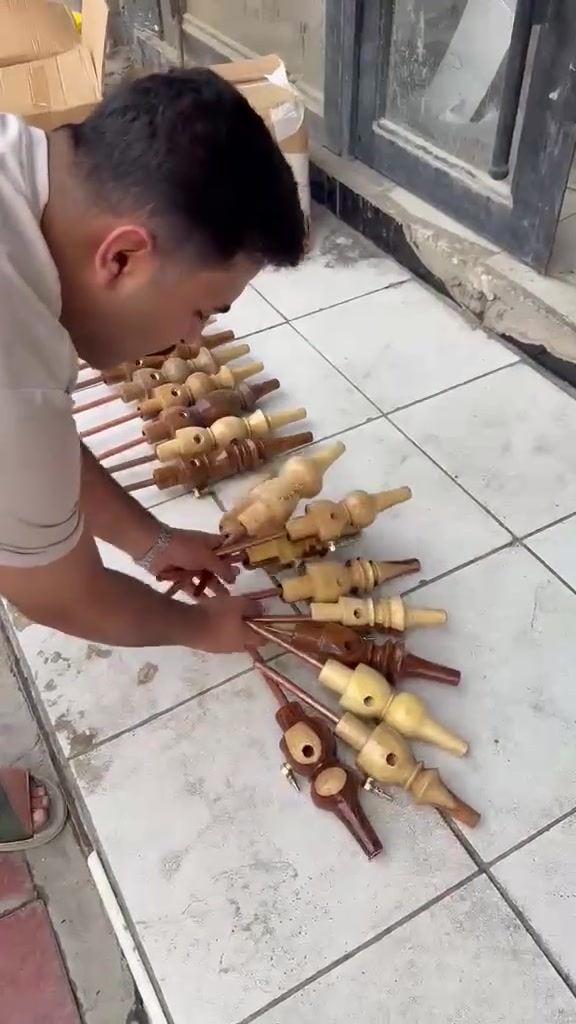 جملة • بكارات خشبيه • توصيل مجاني