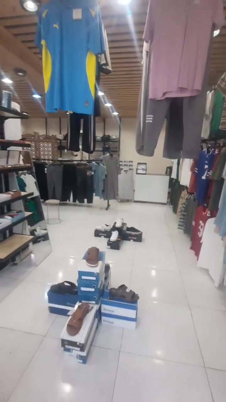 محل ملابس • ديكور جاهز • مدخل خان البحفش