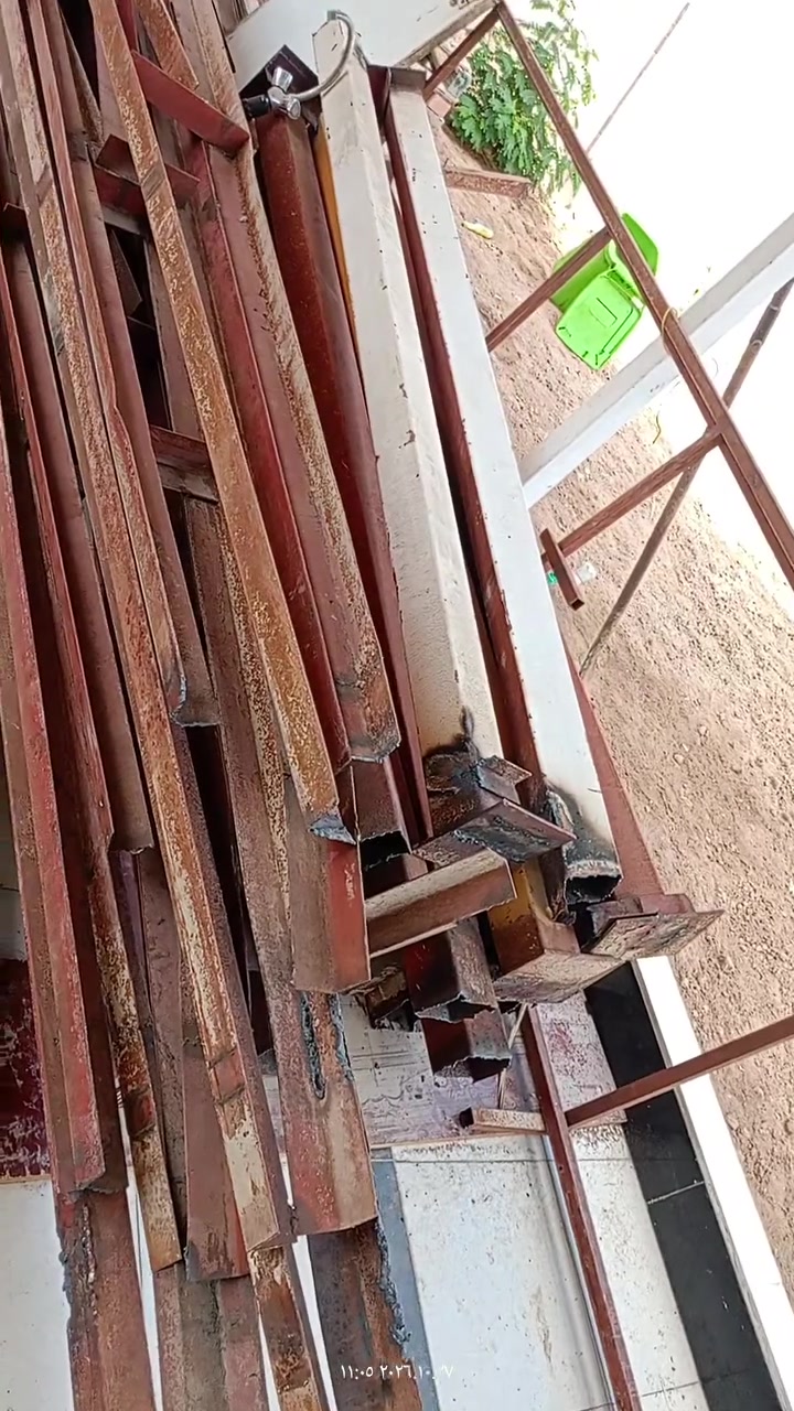 حديد زاوية • بوري مربع • بصرة حمدان