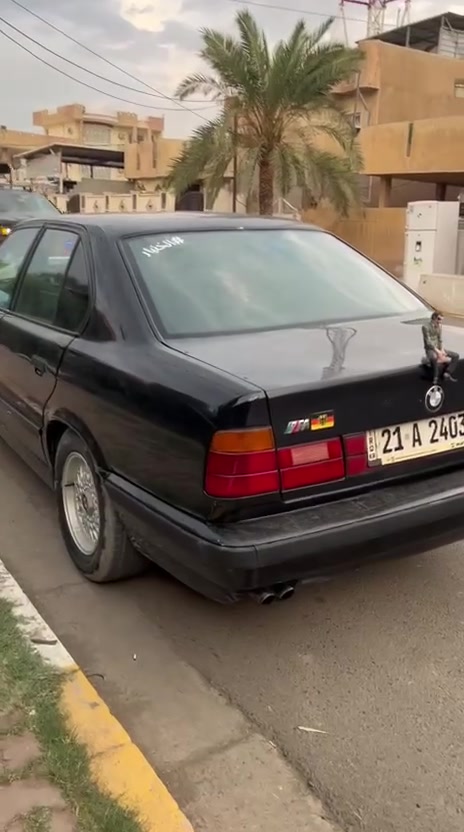 بي إم ٥٢٥ • رقم سليمانية • حك بسيط