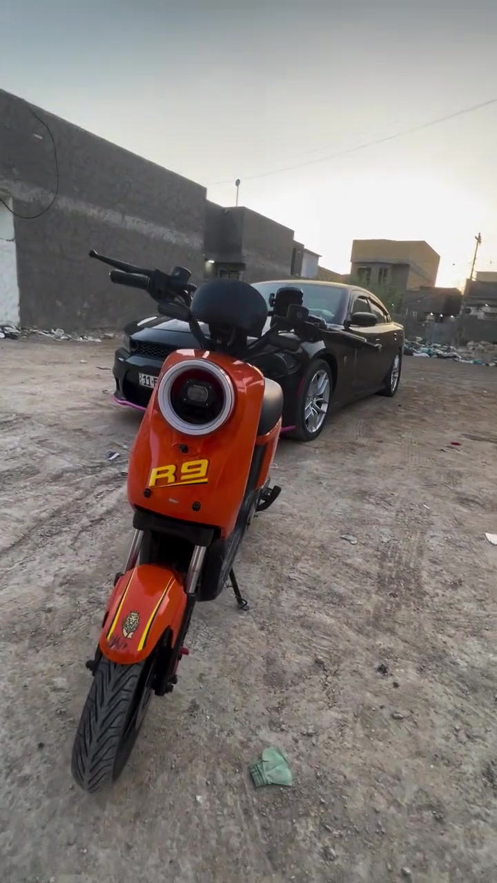 سلام عليكم للبيع دراجه R9 مستعجل سعر 380 وبيه مجال بصيط العنوان حي نفط تواصل واتساب فقط ***********
