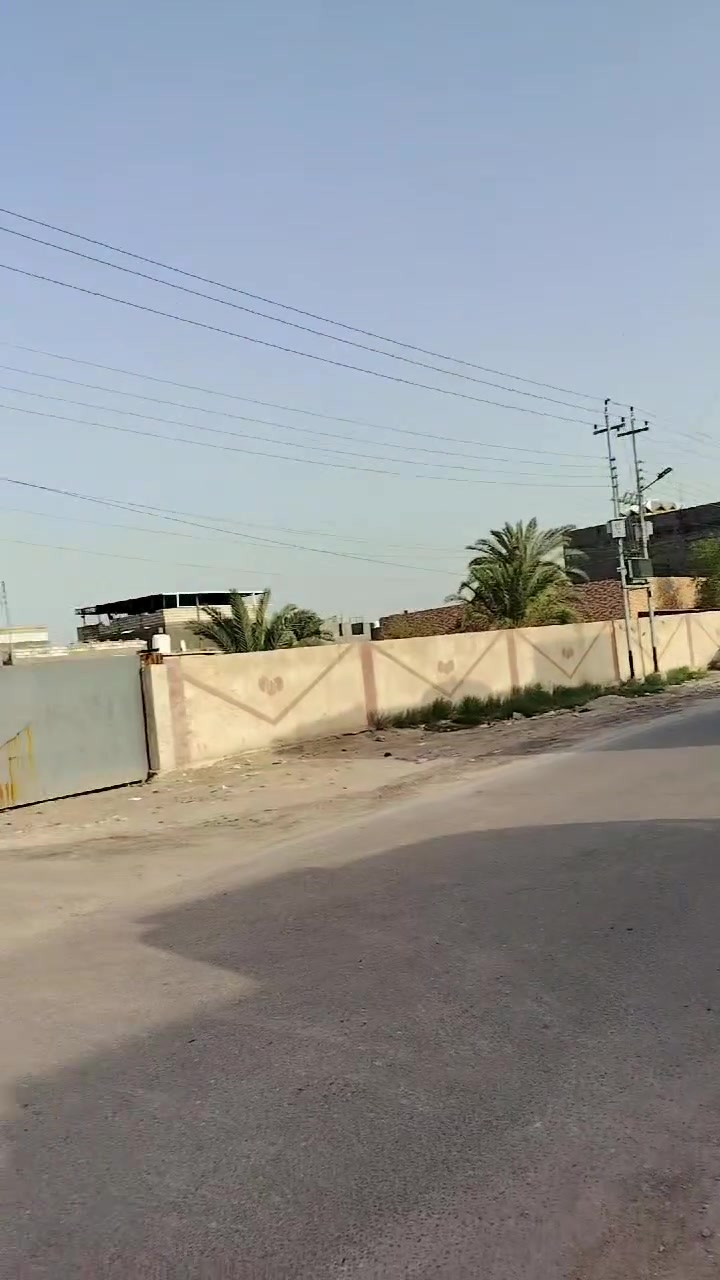 قطعه ركن  ٢٠٠ متر زراعي عراقي وكاله تفاصيل داخل الفيديو
***********
