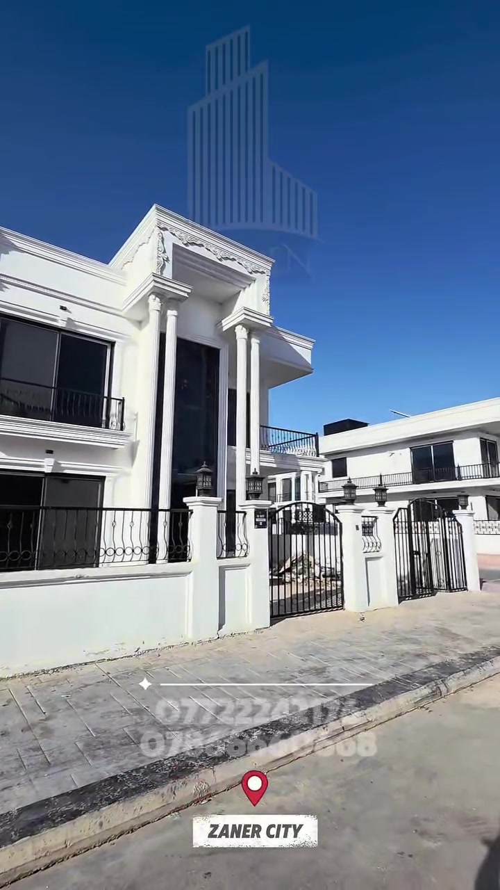 🏡 للبيع فيلا ركن مميزة – مجمع زانار سيتي | أربيل

📍 الموقع: طريق 150م – خلف مجمع كنجان سيتي
📐 المساحة: 240 متر
🏠 ركن – واجهة قبلة

✨ تتكون من:
• 4 غرف نوم
• 2 غرفة نوم سويت
• غرفة ضيوف كبيرة
• صالة عائلية واسعة
• مطبخ مفتوح بتصميم عصري
• مطبخ حار معزول
• موقع مميز وخصوصية عالية

⭐ فرصة مميزة للسكن والاستثمار في أحد المواقع الحيوية في أربيل.

📞 للاستفسار والحجز:
***********
***********
