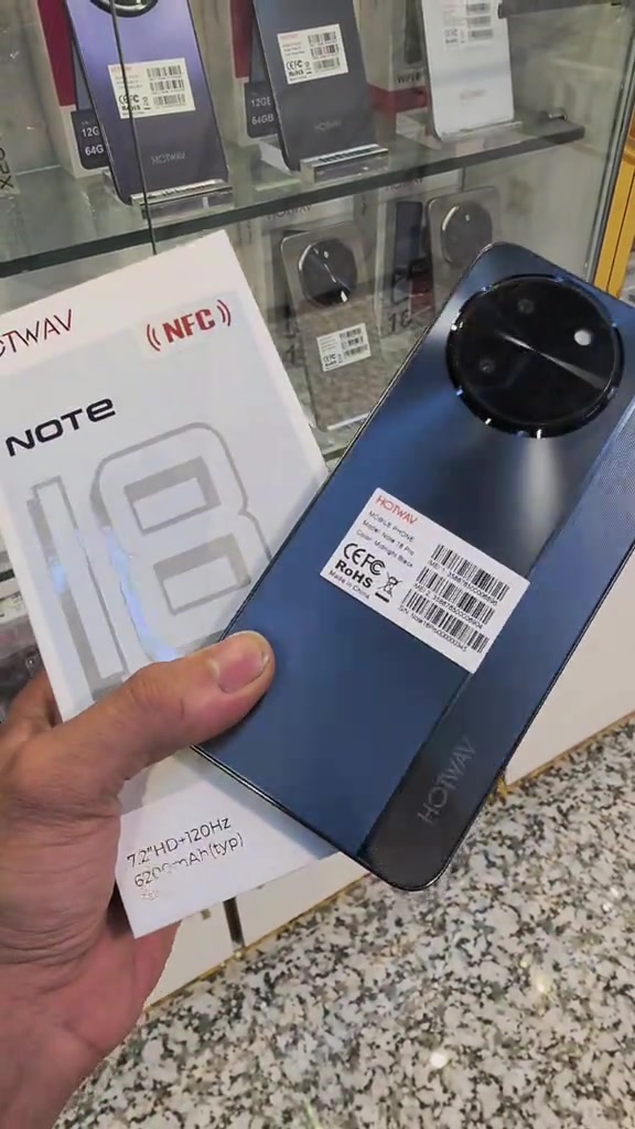 📱 Hotwav Note 18 Pro 🔥 🔹 سعة التخزين: 128GB 🔹 الذاكرة العشوائية (RAM): 16GB 🔹 البطارية: 6200mAh 🔋 🔹 حجم الشاشة: 7.2 إنش 🔹 معدل تحديث الشاشة: 120Hz ⚡ 🔹 مواصفات مميزة وتجربة استخدام رائعة 💰 السعر: 200 ألف دينار فقط 🚚 التوصيل مجاني لجميع المحافظات العراقية 📍 العنوان: بغداد – الكمالية – شارع الجامع – قرب نجارة عقيل مدلول 📞 للاستفسار: *********** #اكسسوارات #تابلت_اطفال #موبايلات #شاشات_أندرويد #اجهزة 
