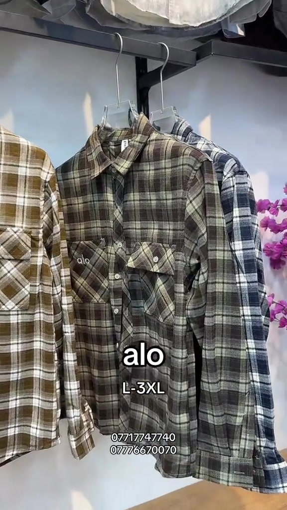 

نص مكتوب في الصور:
- alo
- L-3XL
- ***********
- ***********
