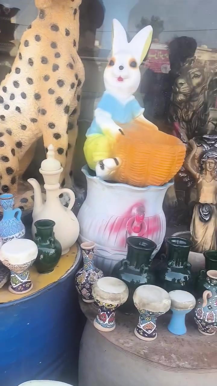 محل للبيع الفخار في شارع سيد نرجس
