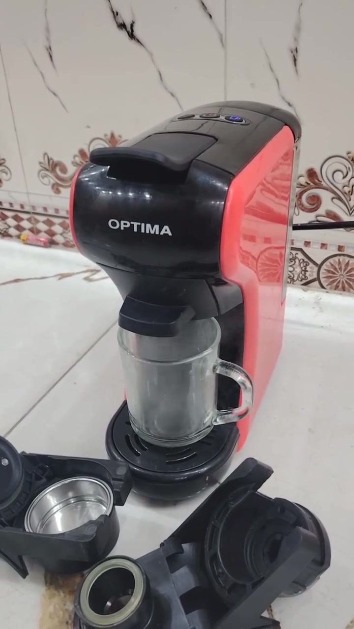 مكينة قهوهOPTlMA  اسبريسو 3X1 باله تريد تفضل موجود توصيل كل العراق ٥ الف *********** واتساب
