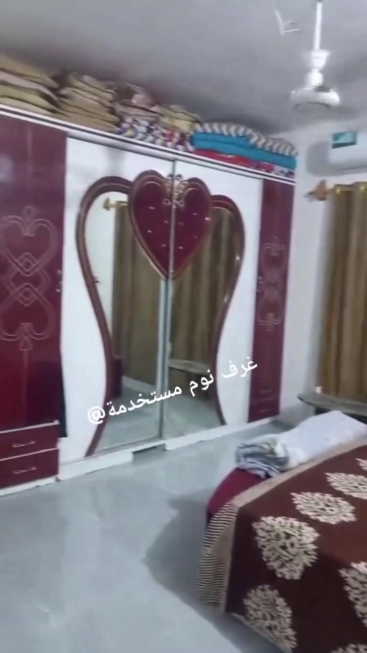 غرفة نوم تركي • ٩ قطع • نضيفه