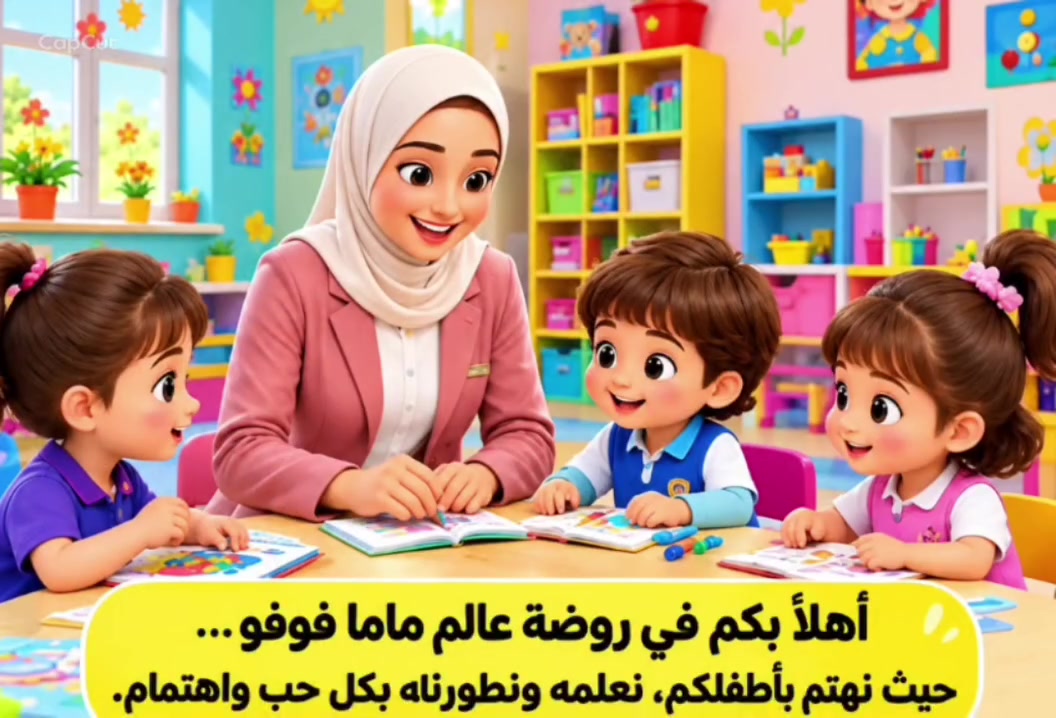 عام دراسي جديد وبداية حكاية أجمل 

🌺🌺🌺🌺🌺🌺🌺🌺🌺🌺

🔸بوافر الحب والفرح 
🌷يستقبل عالم ماما فوفو أطفاله الأحبة 
في عامٍ دراسي جديد مليء بالابتسامة واللعب والتعلم والاكتشاف

💛نفتح أبوابنا لقلوبٍ صغيرة وأحلامٍ كبير

💟 لنصنع مع أطفالنا أجمل الذكريات ونرافقهم خطوةً بخطوة نحو مستقبلٍ مشرق

 🌟 أهلاً وسهلاً ومرحباً بكم في عامٍ جديد من الفرح والتعلّم
 في عالم ماما فوفو لتنمية مهارات الاطفال
📌أبو الخصيب / بلد سلطان / مقابل حسينية جعفر الطيار
📞***********
#تعليم #اطفال #فولو
