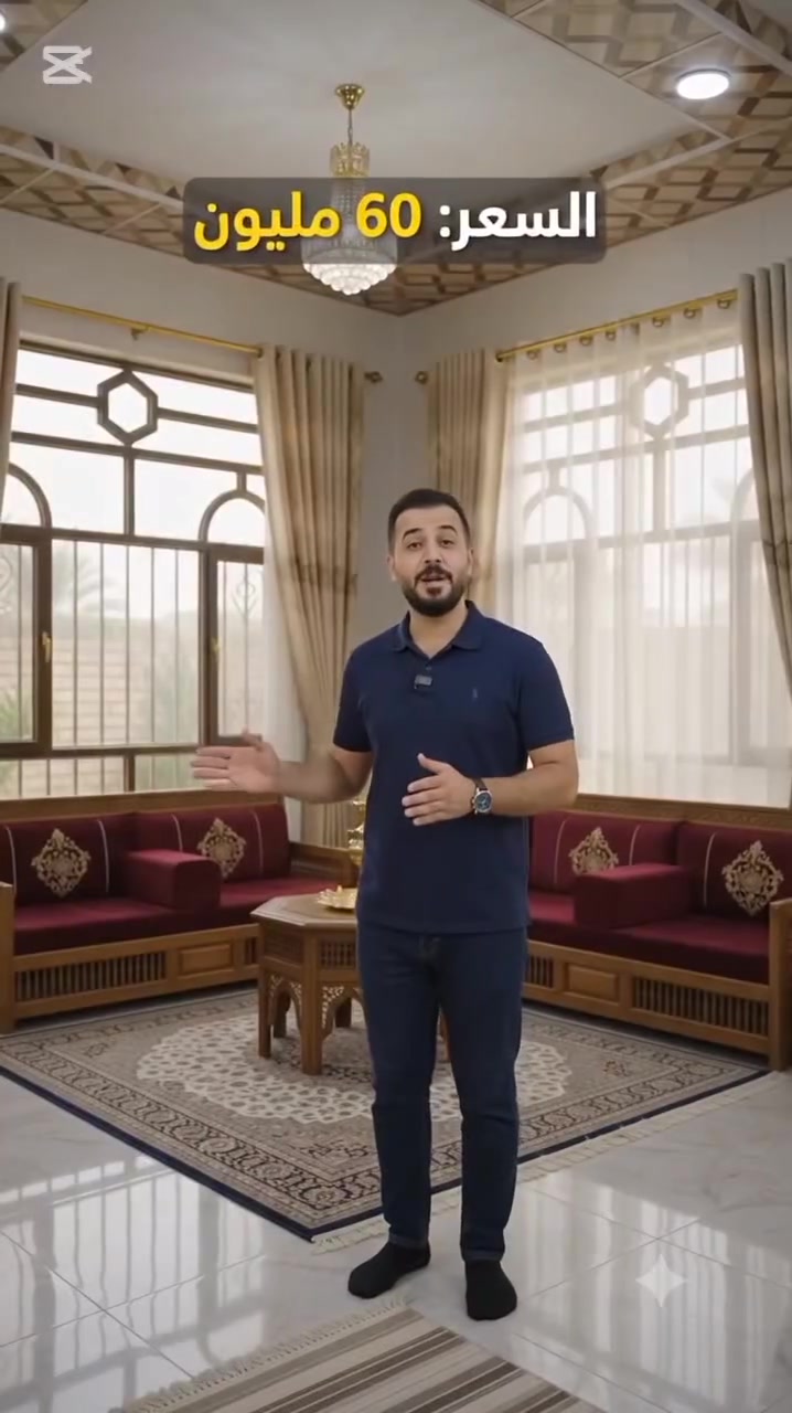 🏡 دار للبيع في الحلة – فرصة مميزة!

📍 طريق سنجار – بداية طريق كربلاء، مقابل دواجن الفيحاء
📐 المساحة: 200 م²
💰 السعر: 60 مليون دينار نقدًا

✅ جاهزة للسكن
🛋️ صالة وهول واسع
🛏️ غرفة نوم
🍳 مطبخ
🌳 حديقة

🎥 شاهد الفيديو للتعرف على تفاصيل الدار والمعاينة.

📞 ***********
📱 اتصال أو واتساب

#دار_للبيع #عقارات_الحلة #عقارات_بابل #عقارات_العراق #الحلة

