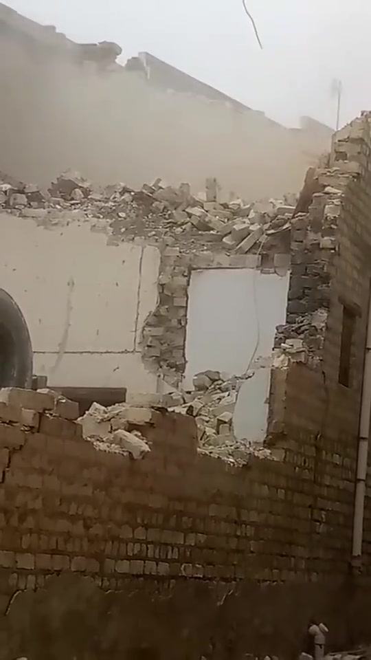تفليش الدور • رفع الانقاض • تعديل الارضيه