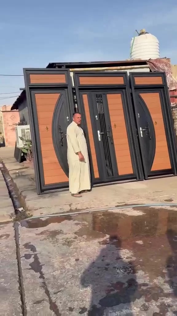 ابواب قاص حسب الطلب حسب الديكور حداده حسين العزي *********** ناحية سعديه
