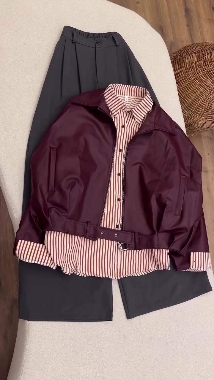 قميص جلد تركي • L/XL/M