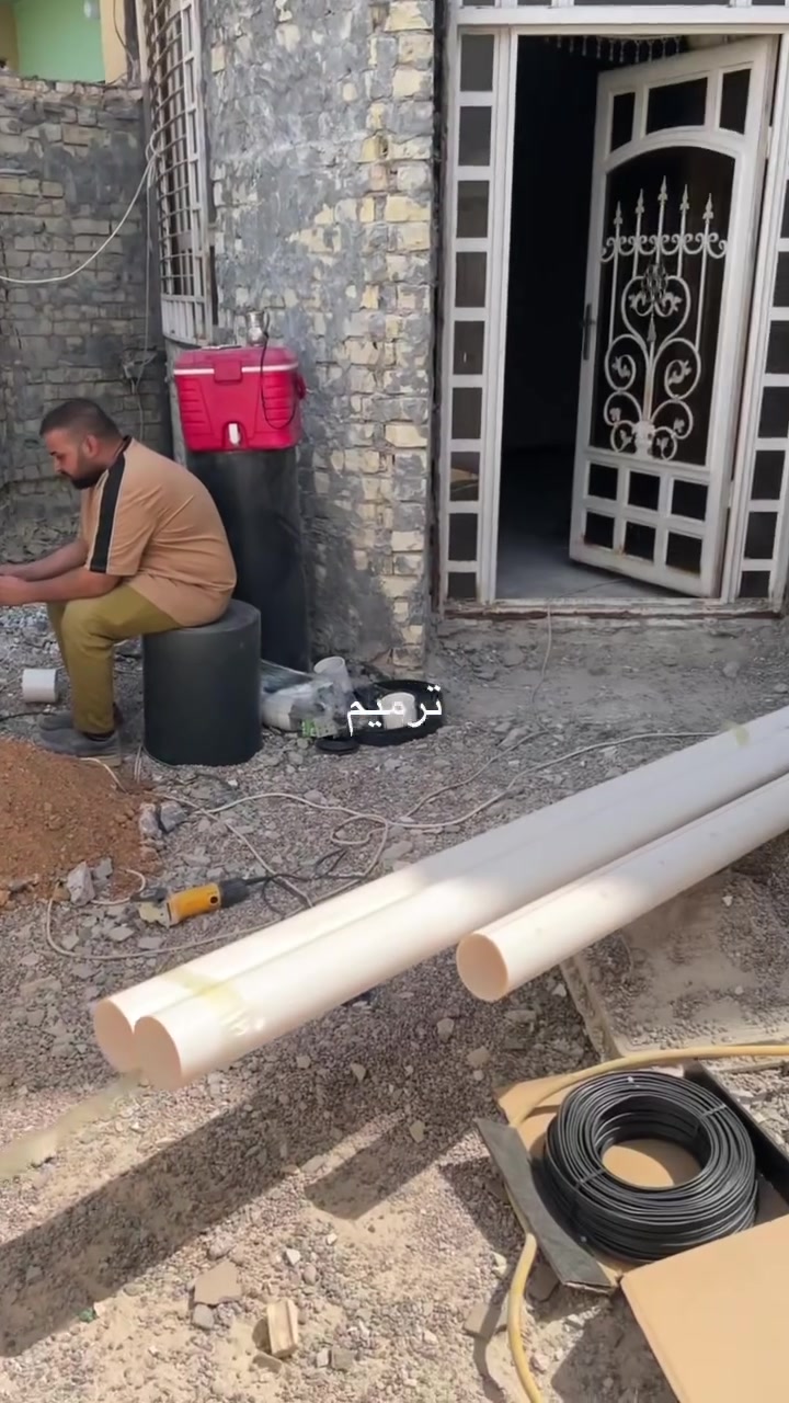ترميم منزل في حي الزهراء
