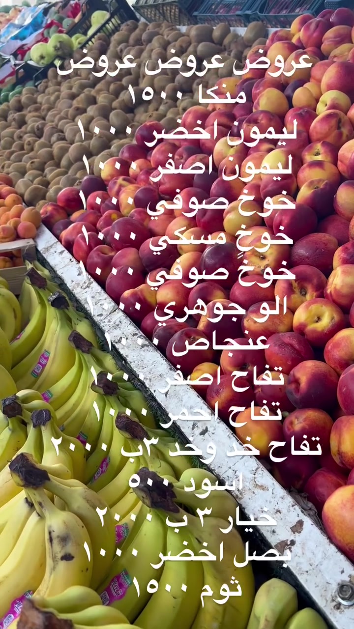 رجعنا نوصلها لباب بيتك! 🌱🏠
من المزرعة مباشرةً… إلى مائدتك ❤️
🥬 طازج • نظيف • مختار بعناية
💚 جودة تشوفها… وطزاجة تذوقها
📅 عودة التوصيل يوم الخميس ١٠/١
علوة سيد هاشم للخضار والفواكه 🍇🍓
رقم الطلب ***********
