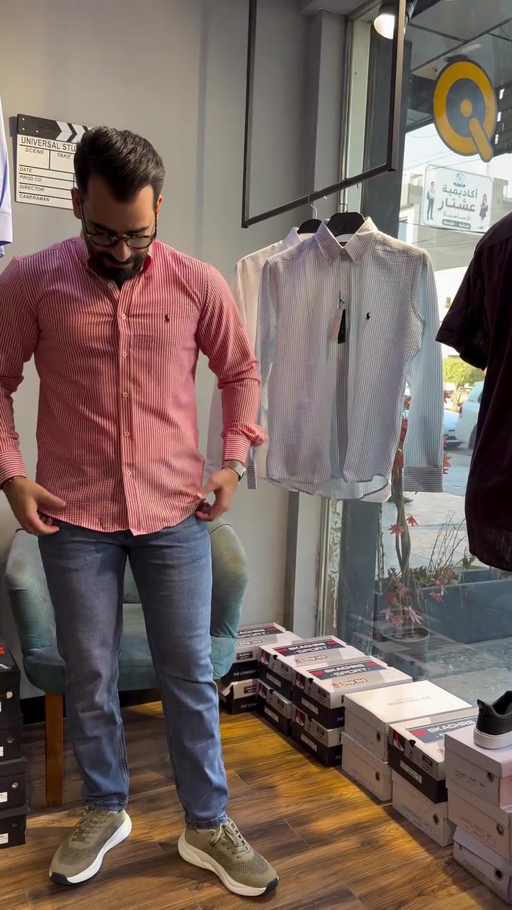 - قميص قطن گوفري 💯 🔥
- 
- السعر (30,000) 🔥 
- 
- قياسات (S-M-L-XL-XXL) 🔥
- 
- توصيل كافه محافضات العراق :(5,000) 🔥
————————————-
 -للاستفسار مراسله الصفحه او الاتصال على :
- ***********
————————————-
📍بغداد / حي الخضراء / مجاور مركز الشرطه 📍
—————————————-
#بغداد #ترند #ملابس #تنسيقات #اكسبلور ستايلات_انيقه

