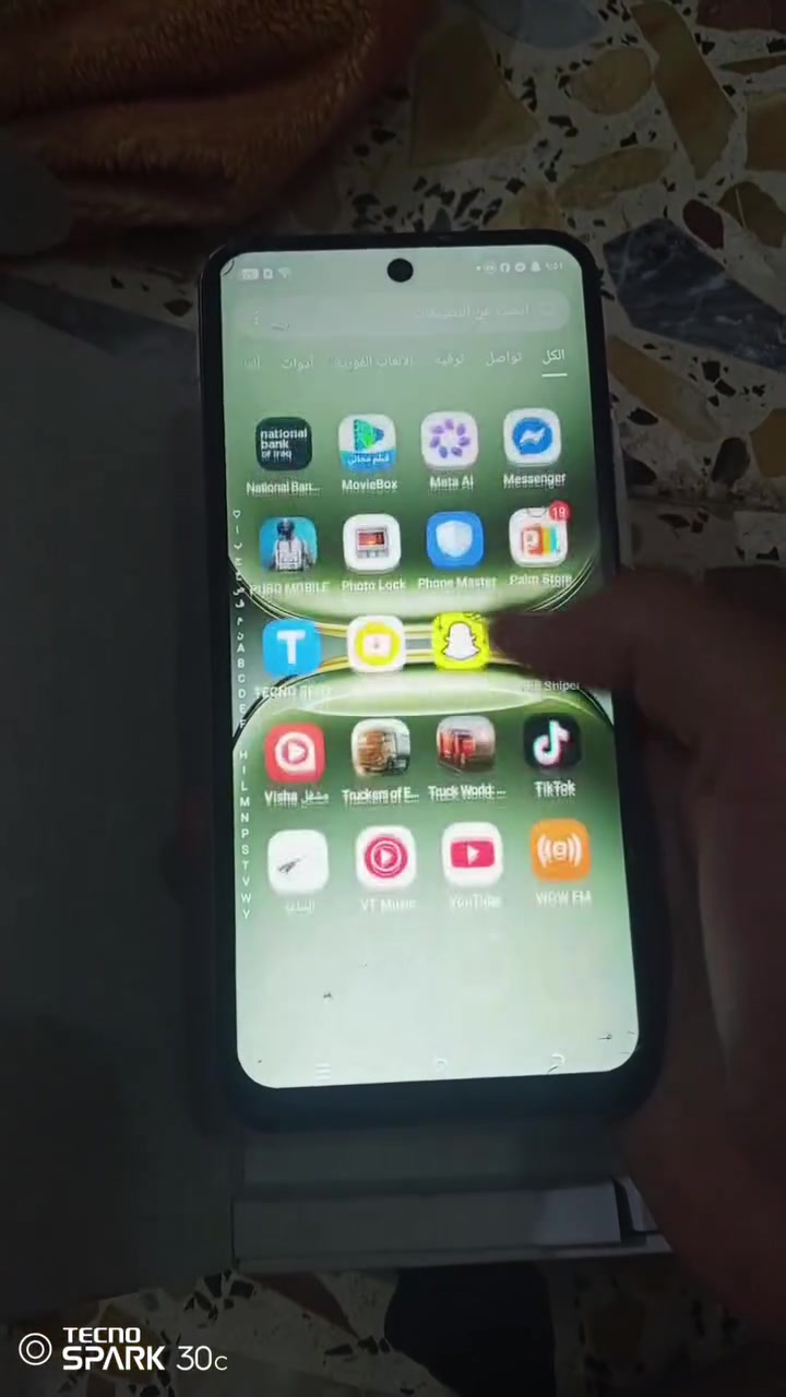 تكنو سبارك 30c • ذاكره 128 • شاشه مكسره