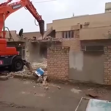 بغداد • هدم وتفليش • رفع انقاض