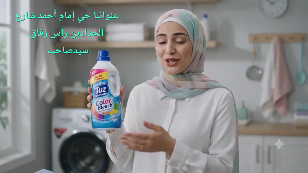 "👋 وداعاً للبقع المستعصية! 🖐️
🥼 ليش ترمين ملابسك 👗 المفضلة بسبب بقعة؟ قاصر الألوان 👚
🌺 الجديد يرجعها لك جديدة بلمح البصر🪻، بدون ما يبهت اللون!
قوة في إزالة الدهون والبقع + أمان كامل على الأنسجة، وعطر يدوم
🌺 بلا تلف.
خلي ألوانك دائماً فريش🌿 وجرب قوة النظافة الحقيقية اليوم! 🌸
🌸عنواننا حي إمام أحمد شارع الحدادين رأس زقاق سيد صاحب
الاستفسار☎️***********☎️واتساب"
#عالم_المقصرات #طوزخورماتو #حي_إمام_أحمد #شارع_الحدادين #مواد_تنظيف #صلاح_الدين
