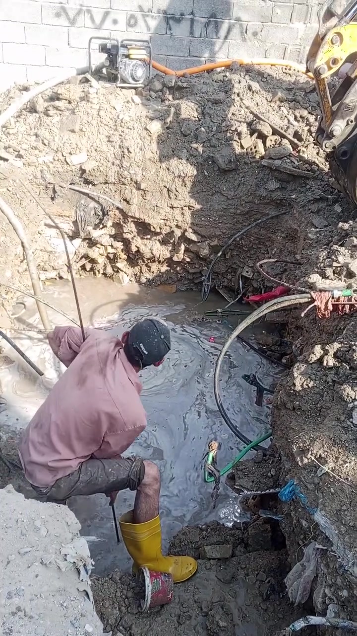 حفر آبار • سحب مي • ربط مجاري