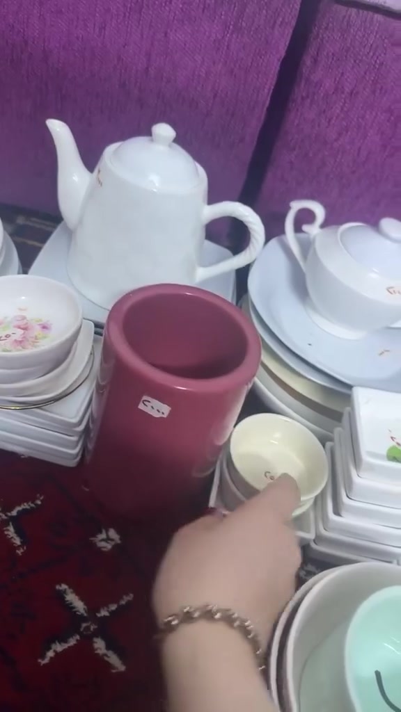 ورده امزون • طقم سفرة • صور فيديو