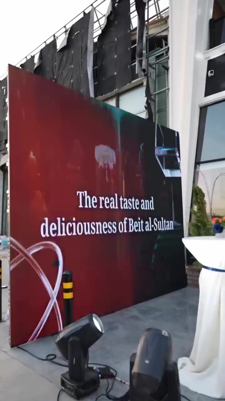 نمونەی کارێکمان بۆ ڕێستورانتی بیت السولتان
 #videos #reelsvideo #facebookreels
