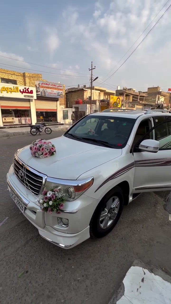 تزيين سيارات • بوكيه ورد طبيعي • ميسان/قطاع 28