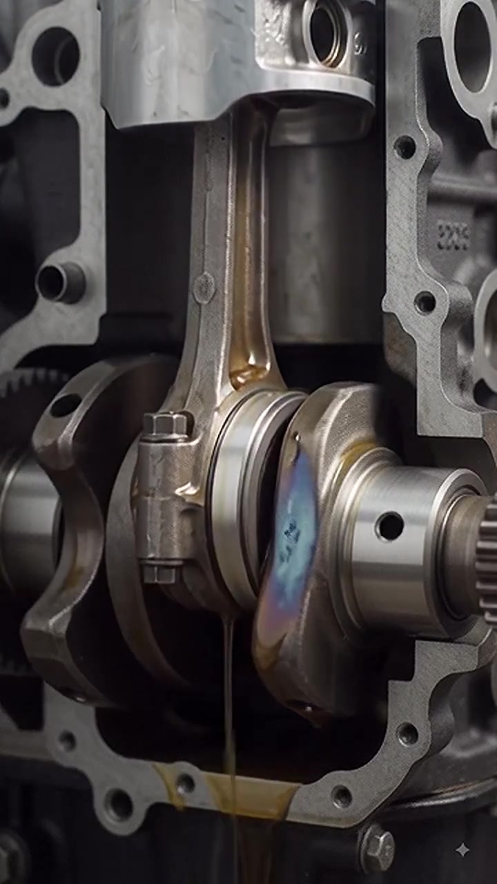 A Tiny Bearing Problem Can Destroy an Engine!
 #Bearings #Mechanics #Engineering #Car
