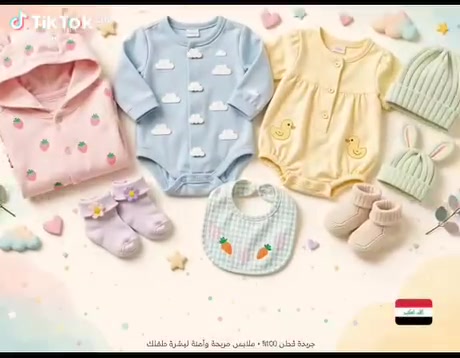 ملابس أطفال • شهر-سنة • توصيل محافظات